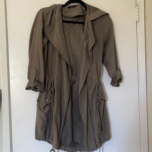 Hooded utility jacket